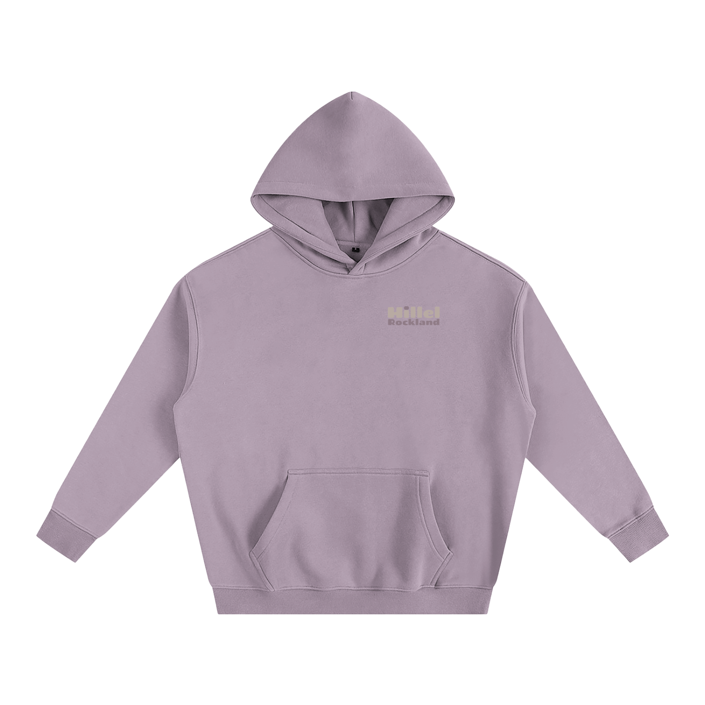 Signature Hillel of Rockland Purple Oversize Fleeced Hoodie