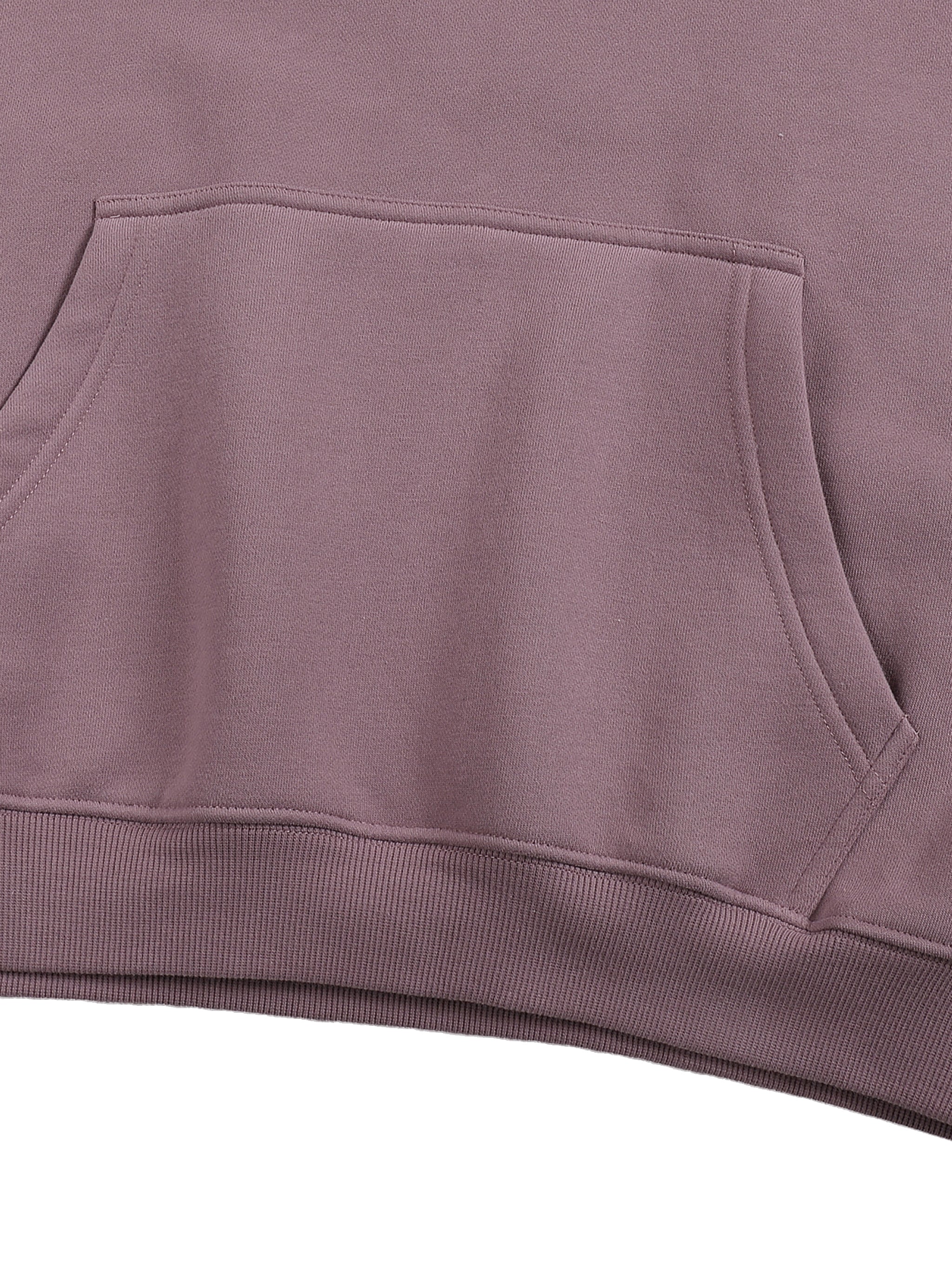 Signature Hillel of Rockland Purple Oversize Fleeced Hoodie